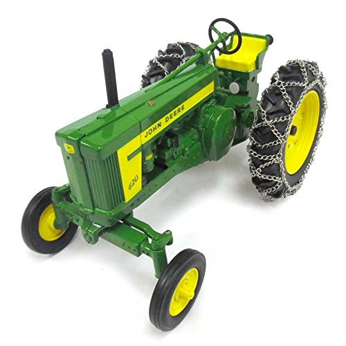 TOMY 1/16th Prestige Series John Deere 620 with Chains 45544