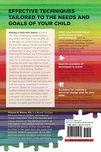 Positive Parenting for Autism: Powerful Strategies to Help Your Child Overcome Challenges and Thrive