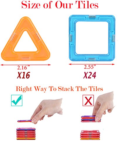 DreambuilderToy Magnetic Tiles Building Blocks