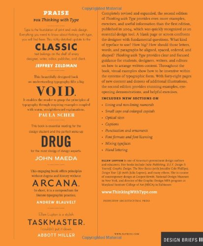 Thinking with Type: A Critical Guide for Designers, Writers, Editors & Students