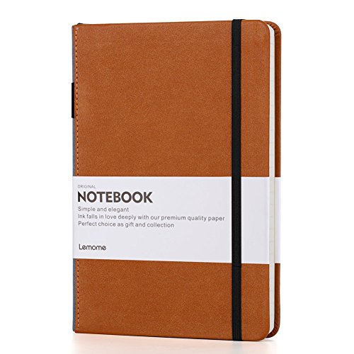 Thick Classic Notebook with Pen Loop - Lemome A5