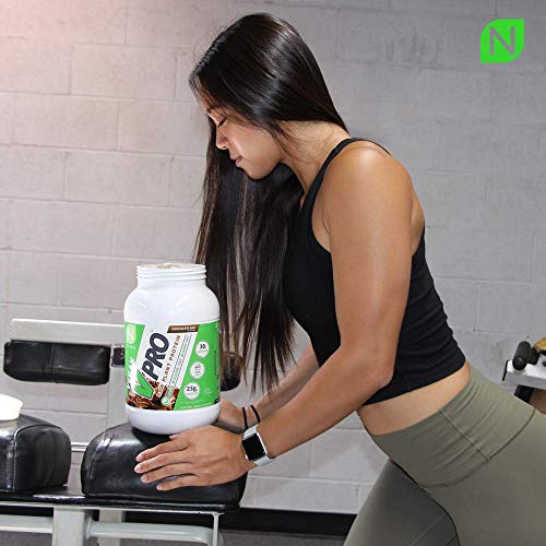 NutraKey V-Pro Raw Plant Based Protein Powder with 23g of Protein