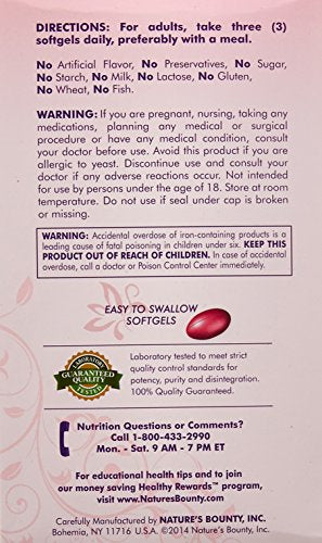 Nature's Bounty Extra Strength 250 Softgels