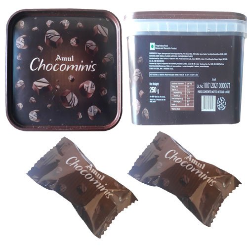 Amul Chocominis Chocolate 250 Grams