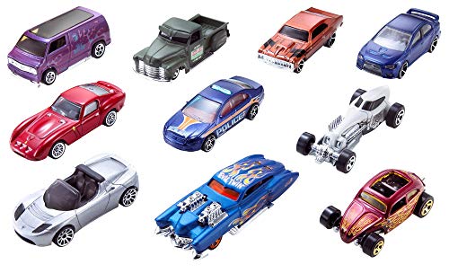 Hot Wheels 10 Car Pack, Styles May Vary