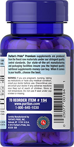 Puritan's Pride B-Complex And B-12 180 Tablets