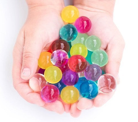 Kids Water Beads Sensory Toys: Reusable & Non Toxic Growing Jelly Balls