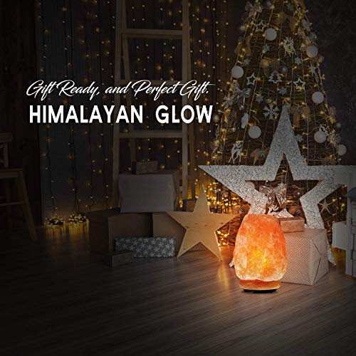 Himalayan Glow 1002 Pink Crystal Salt Lamp, (8-11 Lbs)