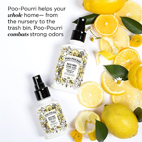 Poo-Pourri Before-You-Go Toilet Spray 2 oz Bottle, Original Citrus Scent
