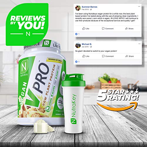 NutraKey Vpro Organic Vegan Raw Plant Protein