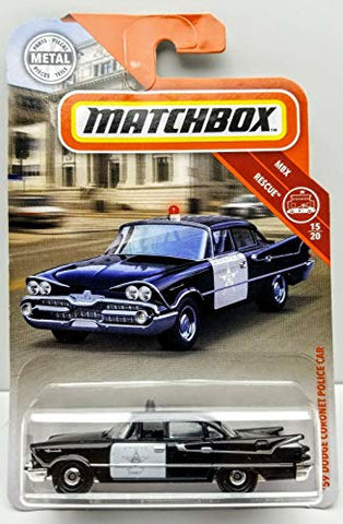 Matchbox 2019 59 Dodge Coronet Police CAR