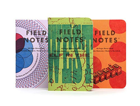Field Notes: United States of Letterpress Series A 3-Pack