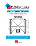 Magna-Tiles 100-Piece Clear Colors Set – The Original, Award-Winning Magnetic Building Tiles