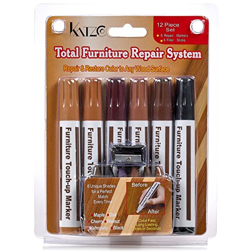 Furniture Repair Kit Wood Markers - Set of 13 - Markers And Wax Sticks