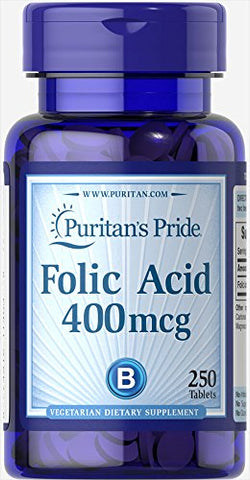 Puritan's Pride Folic Acid