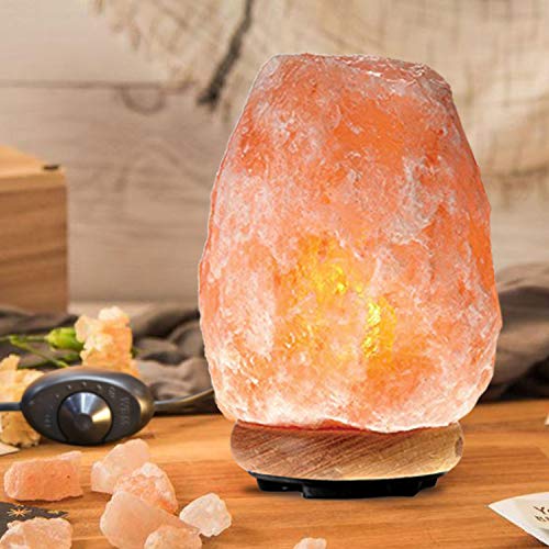 Himalayan Glow 1002 Pink Crystal Salt Lamp, (8-11 Lbs)