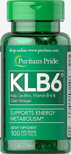 Puritan's Pride KLB6 100 Softgels