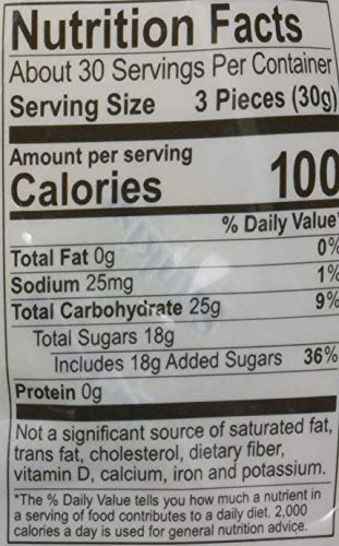 Sunkist Fruit Gems Soft Candy, Assorted Natural Flavors, 2-lb