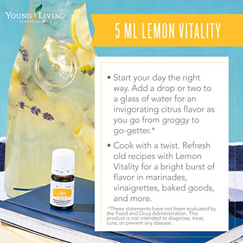 Vitality Lemon Essential Oil 5ml by Young Living Essential Oils