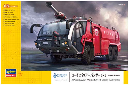 Hasegawa 1/72 Rosenbauer Panther 6 × 6 Model SW05