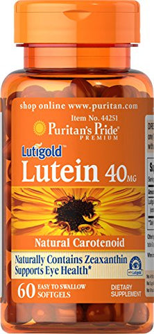 Puritan's Pride Lutein 40 mg