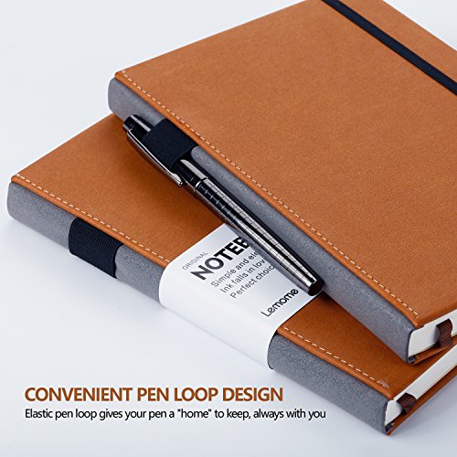 Thick Classic Notebook with Pen Loop - Lemome A5