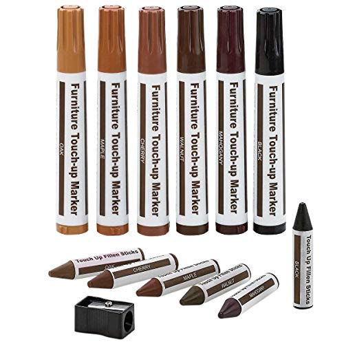 Furniture Repair Kit Wood Markers - Set of 13 - Markers And Wax Sticks