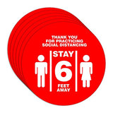 Imprint 360 "Thank You for Practicing Social Distancing" Floor Decal