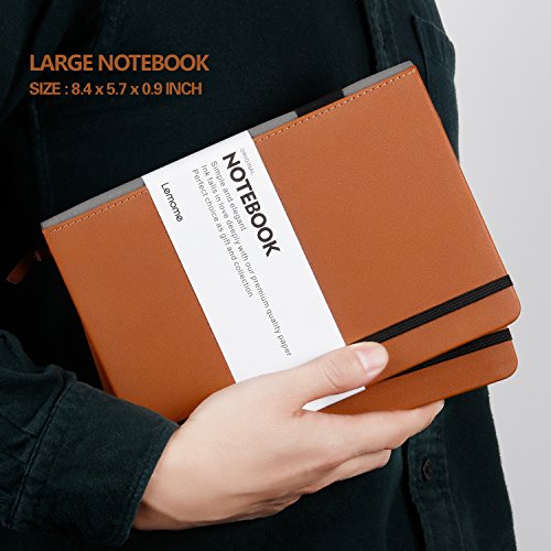 Thick Classic Notebook with Pen Loop - Lemome A5