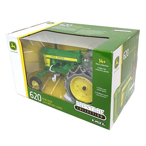 TOMY 1/16th Prestige Series John Deere 620 with Chains 45544