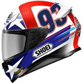 Shoei Indy Marquez RF-1200 Street Bike Racing Motorcycle Helmet