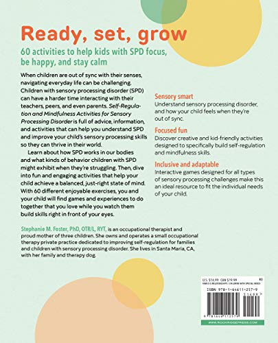 Self Regulation and Mindfulness Activities for Sensory Processing Disorder: Creative Strategies to Help Children Focus and Remain Calm