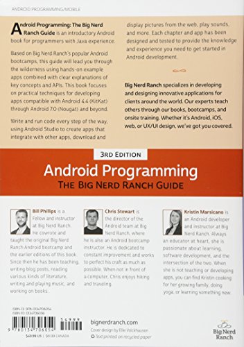 Android Programming: The Big Nerd Ranch Guide