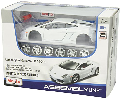 Maisto 1:24 Scale Assembly Line Lamborghini Gallardo LP 560-4 Diecast Model Kit