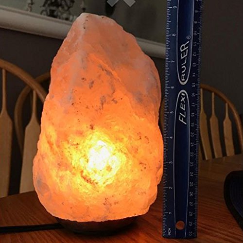 Himalayan Glow 1002 Pink Crystal Salt Lamp, (8-11 Lbs)