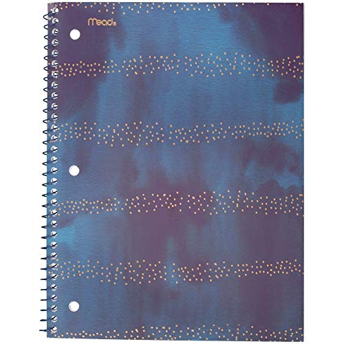 Mead Spiral Notebooks, 1 Subject, College Ruled Paper