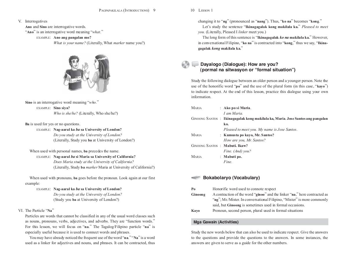 Tagalog for Beginners: An Introduction to Filipino