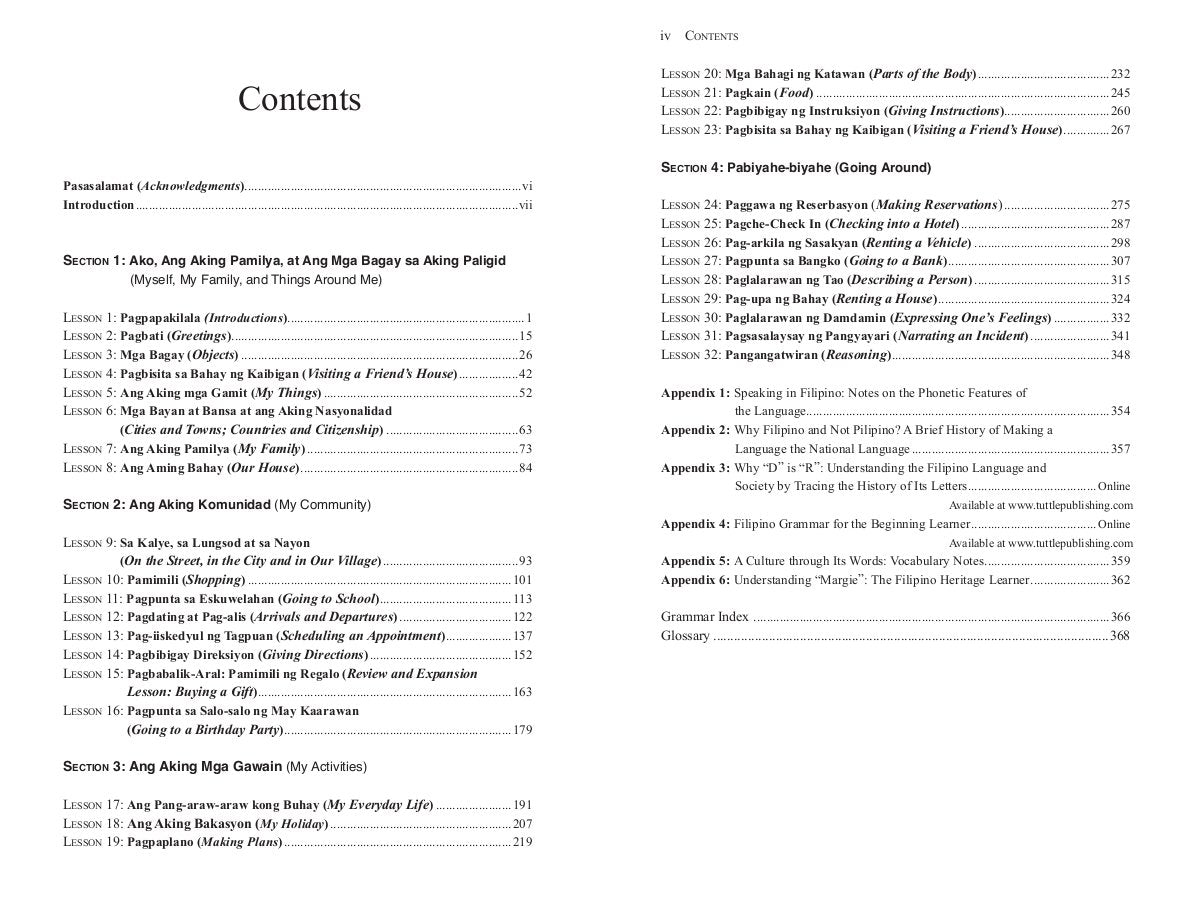 Tagalog for Beginners: An Introduction to Filipino