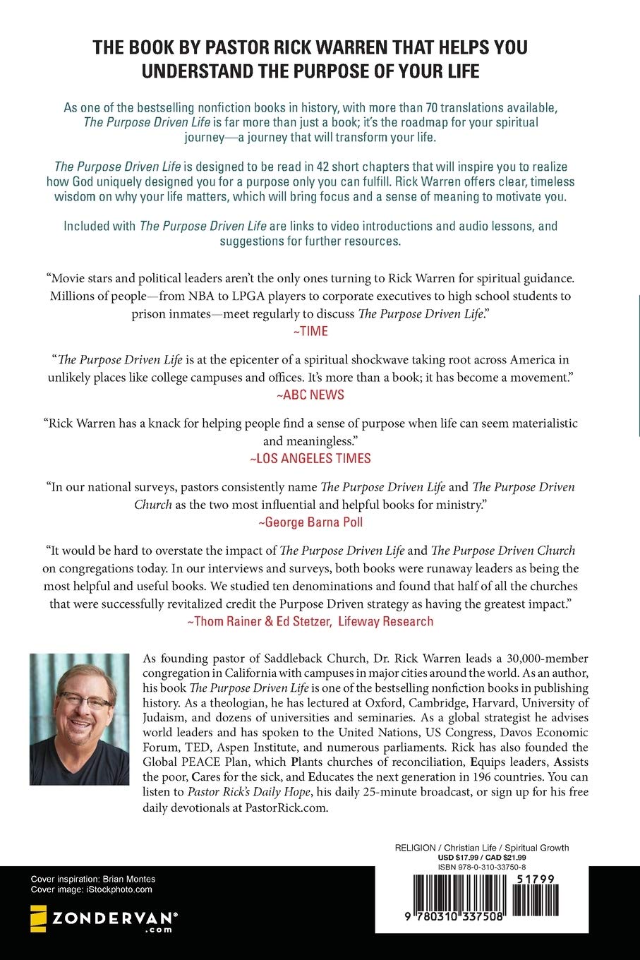 The Purpose Driven Life: What on Earth Am I Here For?