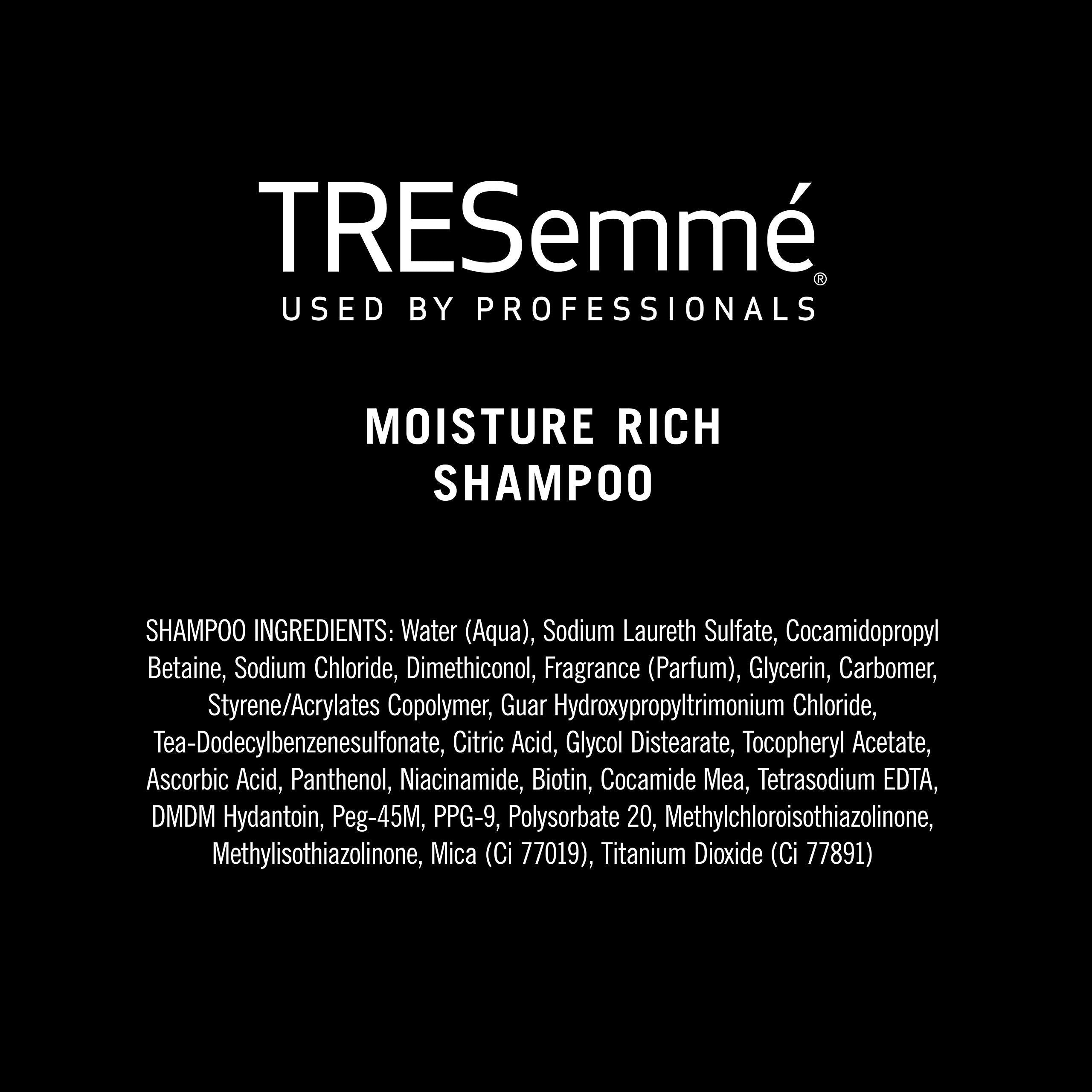 TRESemmé Moisturizing Shampoo For Hydrated Hair Moisture Rich Formulated With Vitamin E 28 oz
