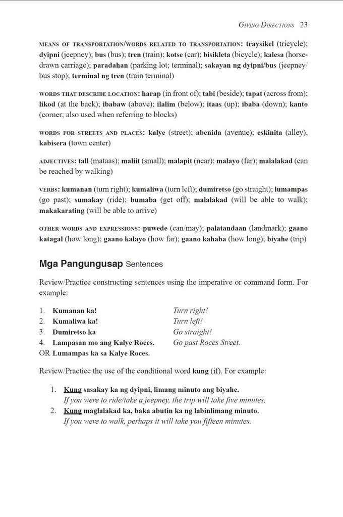 INTERMEDIATE TAGALOG LEARN TO SPEAK FLUENT TAGALOG FILIPINO THE NATIONAL LANGUAGE OF THE PHILIPPINES CD ROM INCLUDED PDF visual data 8