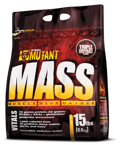Mutant Mass Muscle Gainer, 15 Lbs.