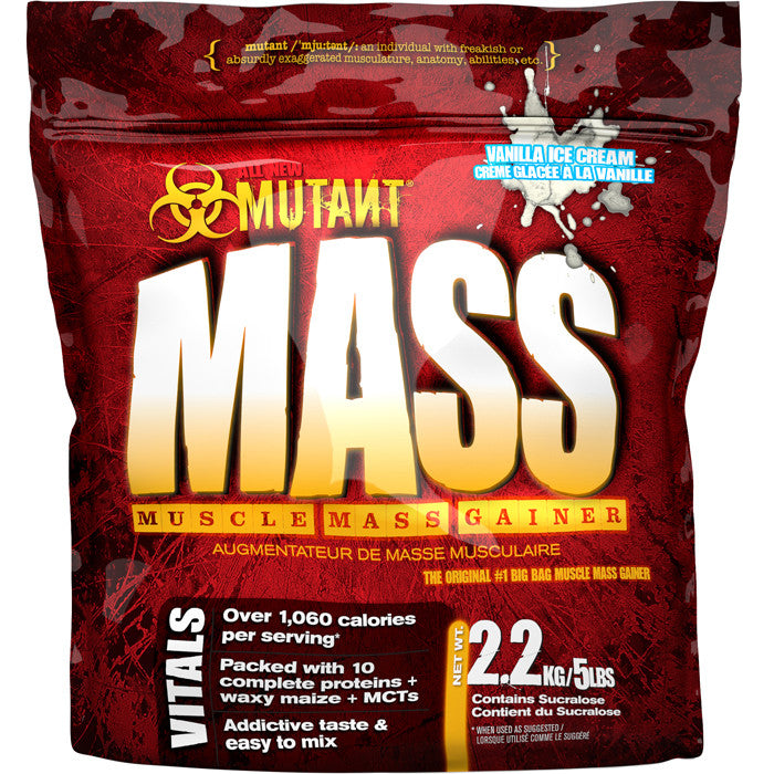 Mutant Mass Muscle Gainer, 5 Lbs.
