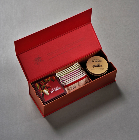 Malagos Chocolate - Signature Gift Box in Red (Box A)