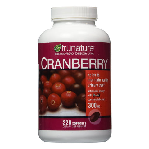 TruNature Cranberry, 220 Softgels