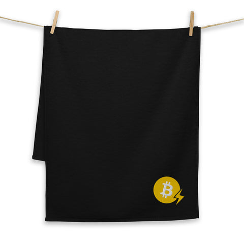 Bitcoin Lightning Turkish cotton towel