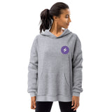 Lightning Unisex Suede Fleece Hoodie