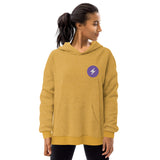 Lightning Unisex Suede Fleece Hoodie